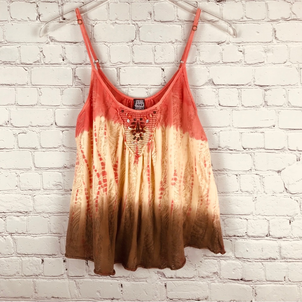 Free People Flowy Tank Top SZ Med